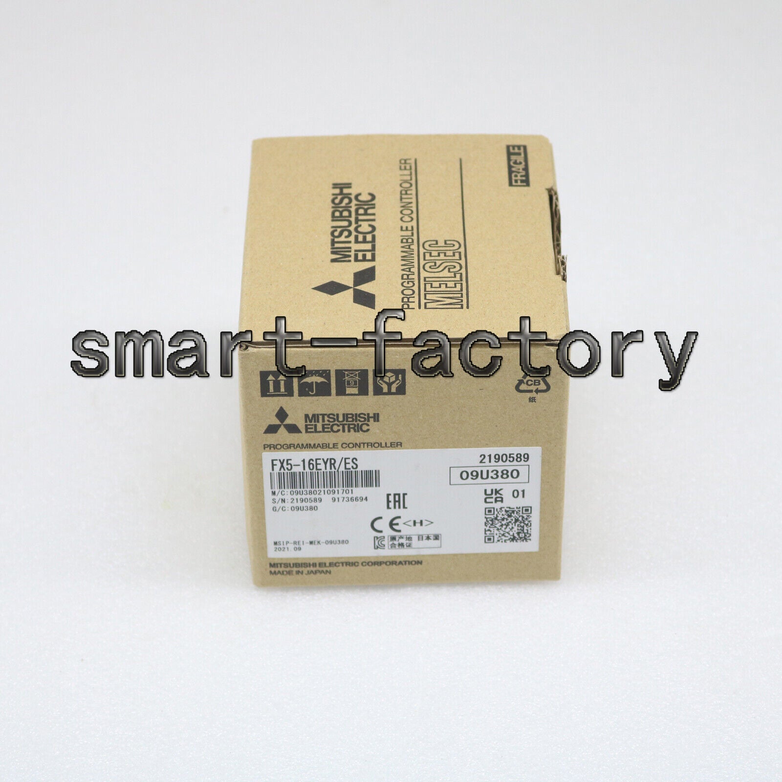 1PC Mitsubishi FX5-16EYR ES PLC programmable controller, one year - MITSUBISHI