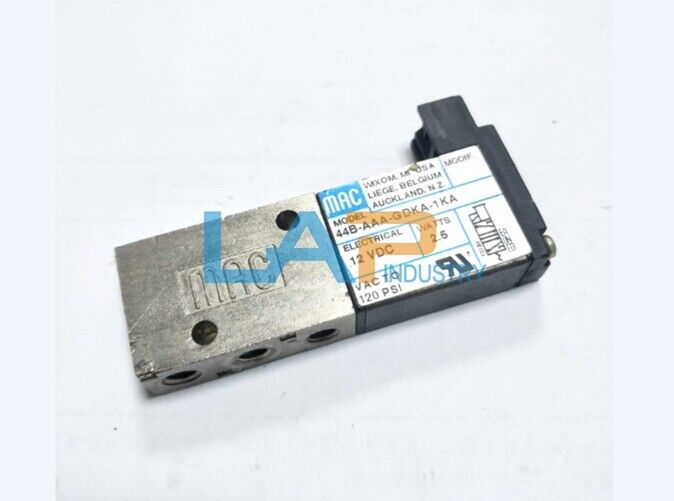 1PCS NEW MAC Solenoid Valve 44B-AAA-GDKA-1KA 12V DC - MAC