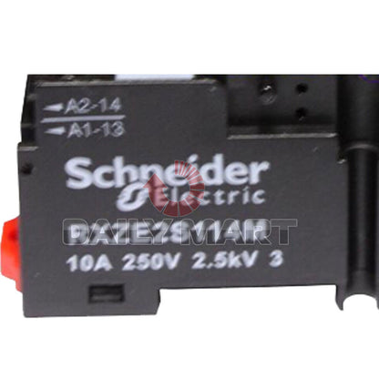 new 10PC Schneider RXZE2S114M Relay Socket 10A DIN Rail Screw 14-Pin - SCHNEIDER ELECTRIC