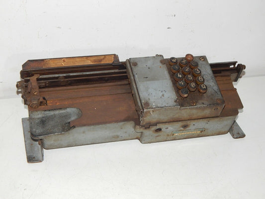 used IBM Keypunch Card Punch - 2020 model, working condition, original packaging, IBM Germany made, for data entry operator, supports multiple languages, fast processing, office or home use - IBM