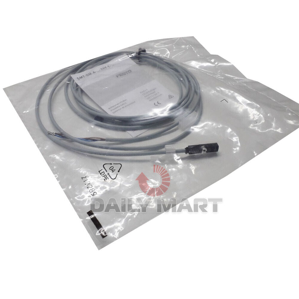 new In Box FESTO SMT-8M-A-PS-24V-E-2,5-OE 574335 Proximity Switch Sensor - FESTO