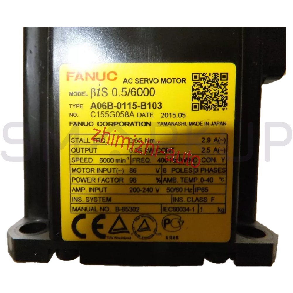 new  In Box FANUC A06B-0115-B103 Servo Motor