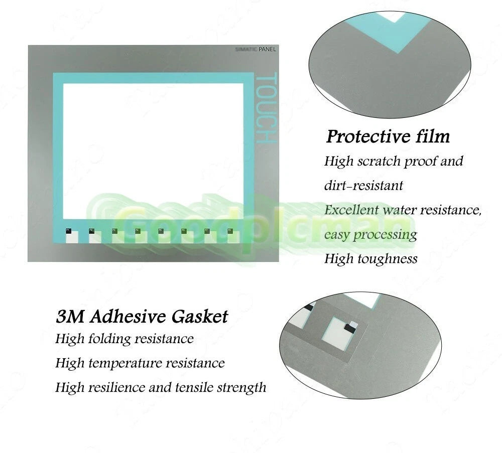 6AV6647-0AE11-3AX0 Touch Screen for 6AV6 647-0AE11-3AX0 KTP1000 with Keypad
