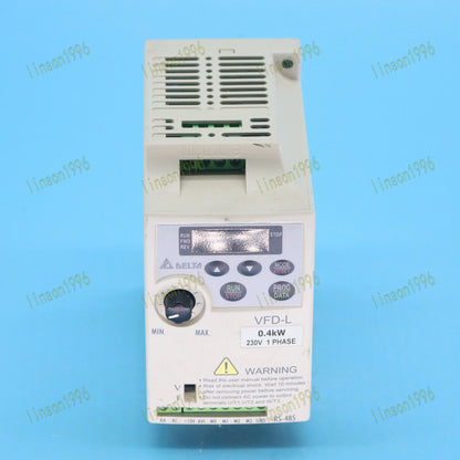 1pc Delta Converter VFD004L21A 220V 0.4KW Tested and Reliable - DELTA
