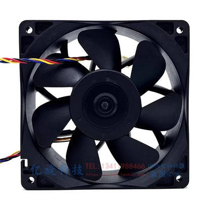 1PCS KY12038B12B-9 12038 DC12V 3.14A 12CM 4-Pin High Speed Cooling Fan
