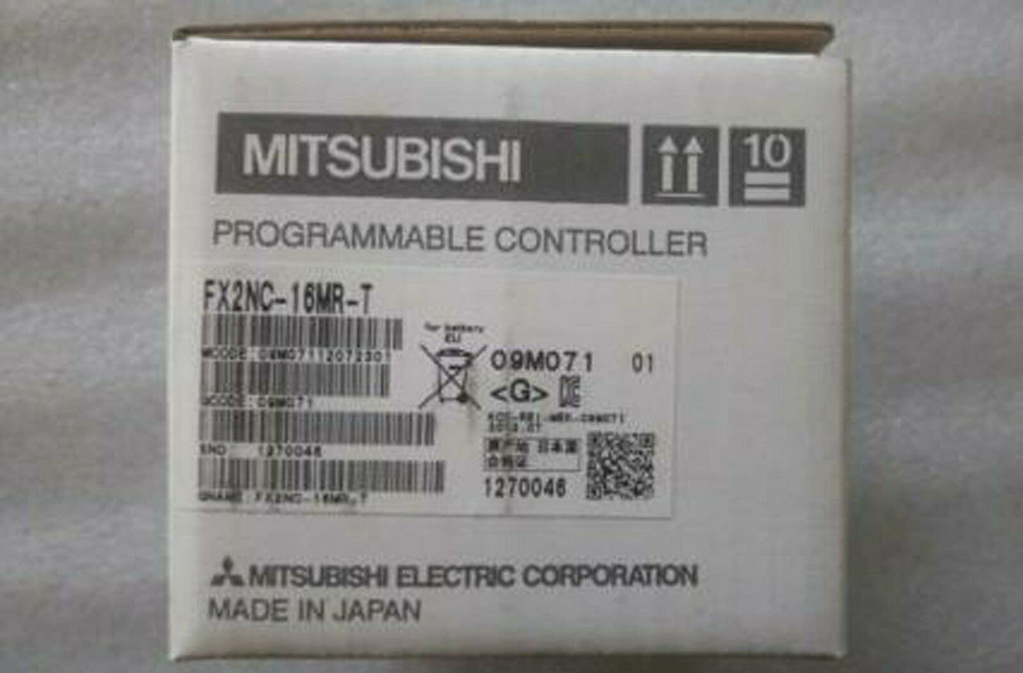 Mitsubishi FX2NC-16MR-T Programmable Controllers One year - MITSUBISHI