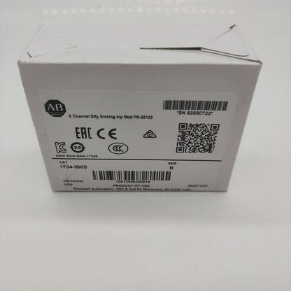NEW Factory Sealed AB 1734IB8S 8-Channel Sinking Input Module - KOEED