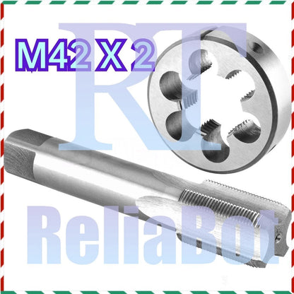 1PCS M42 X 2 Tap and Die Set Right Hand, M42X2 Machine Tap and Round Die