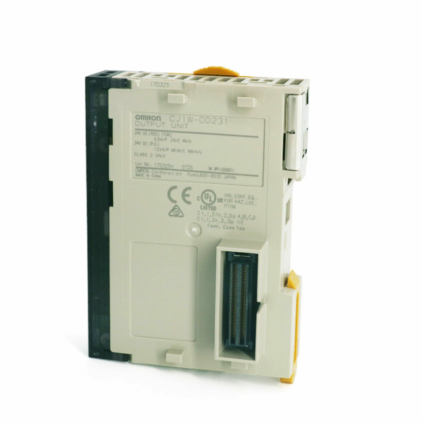 OMRON CJ1W-OD231 Output Unit - OMRON