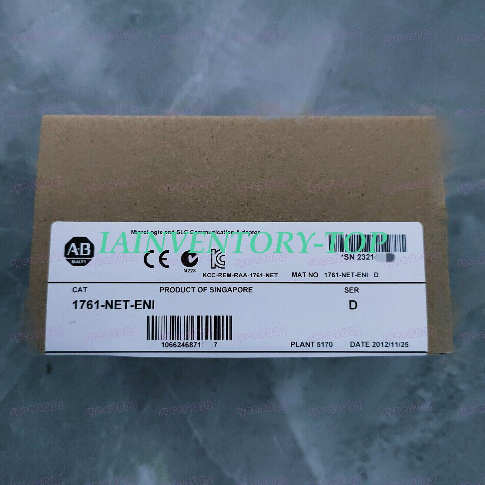 Allen Bradley 1761-NET-ENI: SLC Communication ADA Module - ALLEN BRADLEY