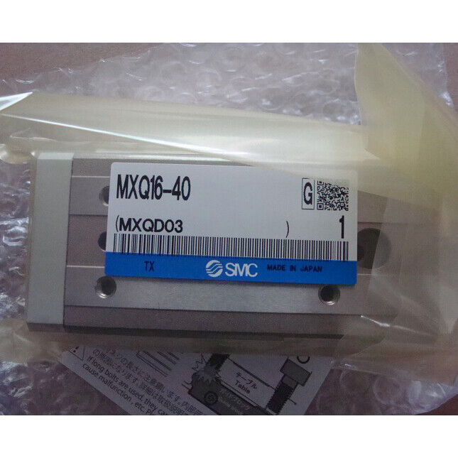 1PC SMC Slider Cylinder MXQ16-40 1-Year Warranty - SMC