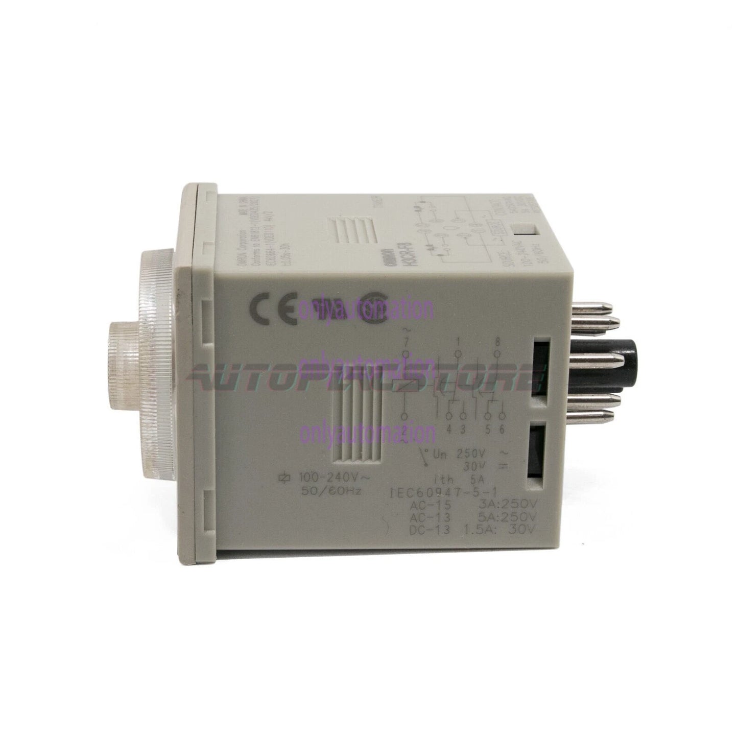 Omron H3CR-F8 100-240VAC Timer One Free Shipping H3CRF8~