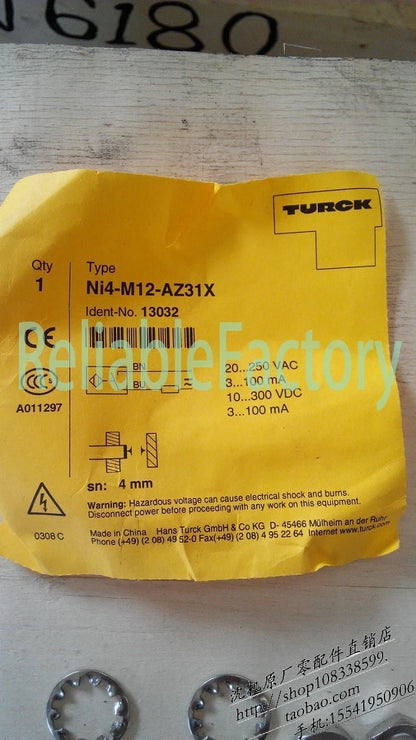 Turck Proximity Sensor Ni4-M12-AZ31X 13032 free shipping