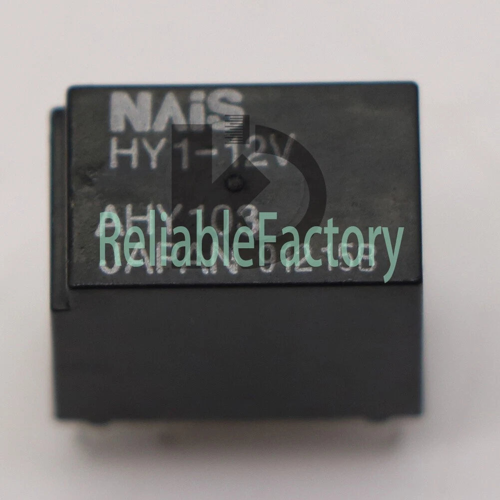 5Pcs HY1-12V AHY103 12VDC Power Relay 6 Pins