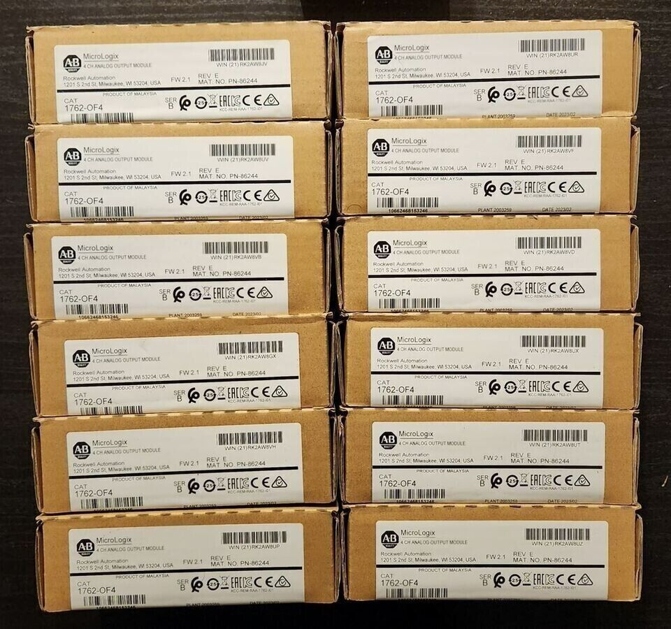 MicroLogix 1762OF4 Module - MICROLOGIX