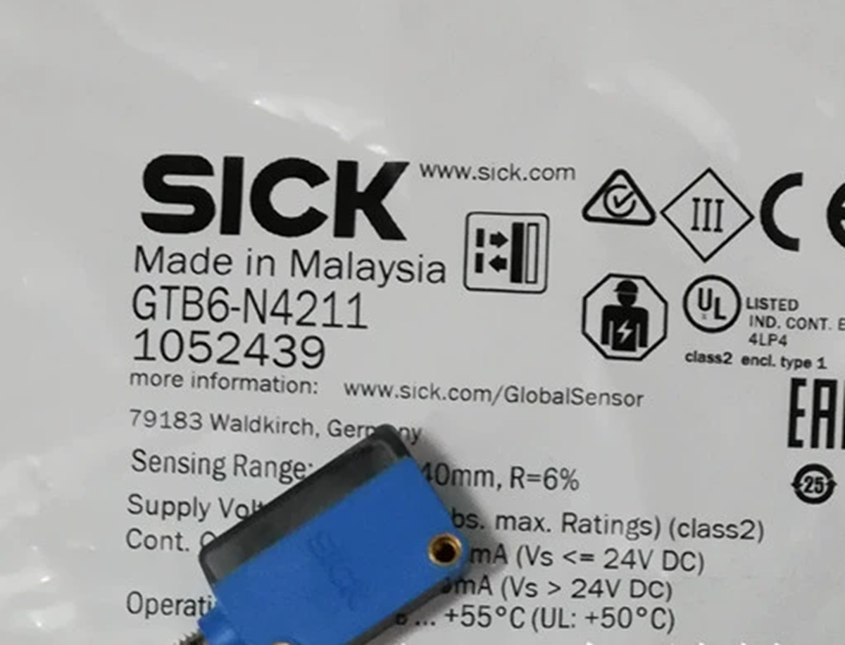 SICK GTB6 Photoelectric Switch Sensor 1052439 - SICK