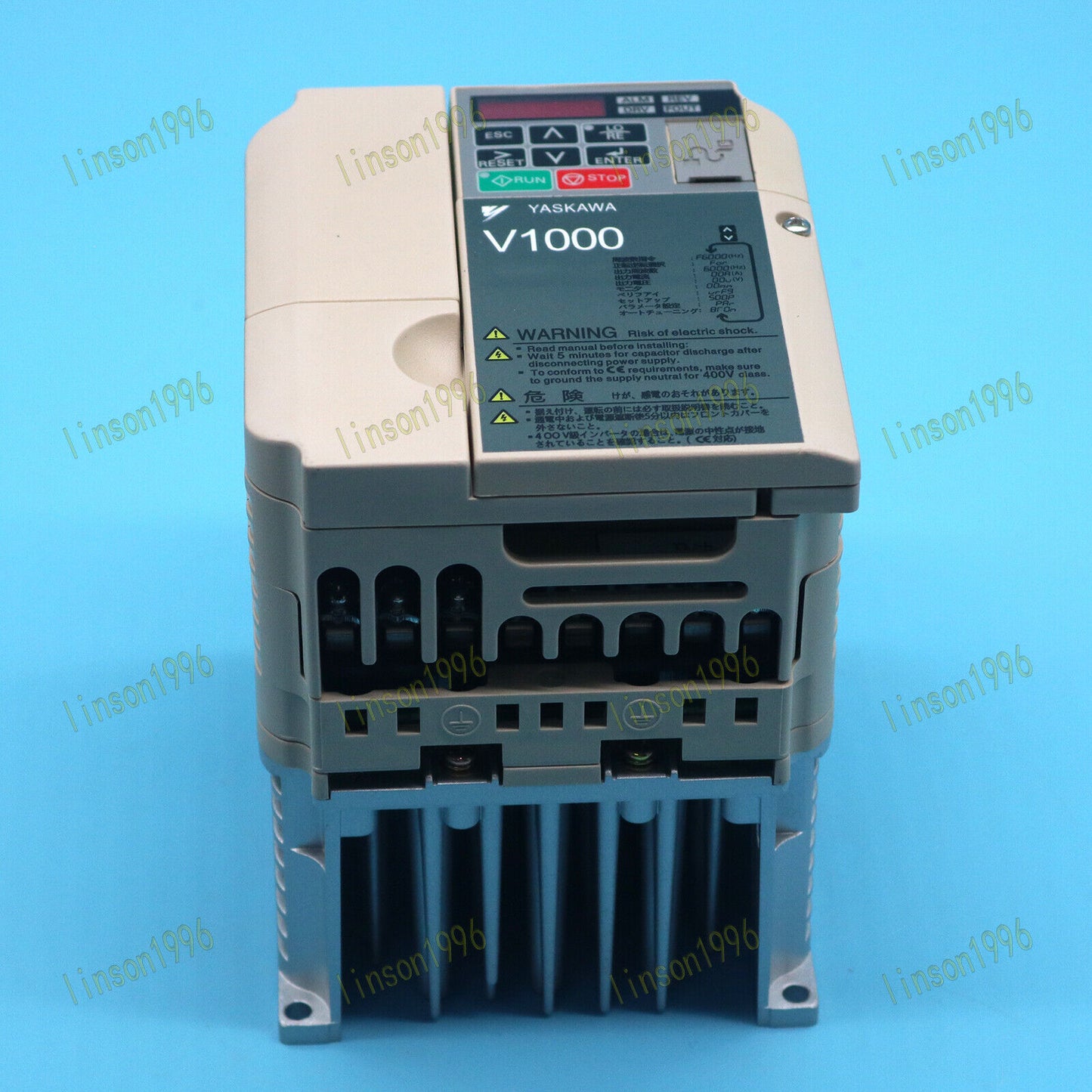 YASKAWA CIMR-VB4A0004BBA Inverter - YASKAWA