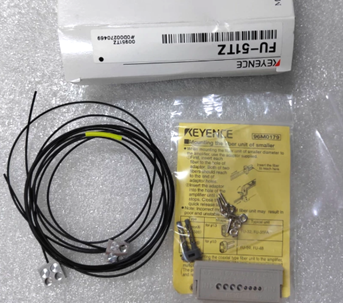 KEYENCE Digital Fiber Optic Sensor FU-51TZ - KEYENCE