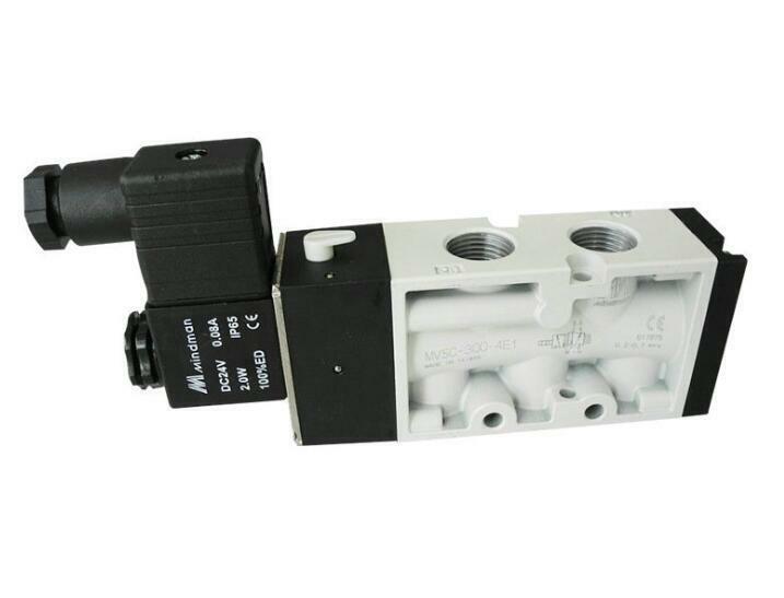 In Box Mindman MVSC-300-4E1 4-Way Single 110VAC 30mm Solenoid Valve - MINDMAN