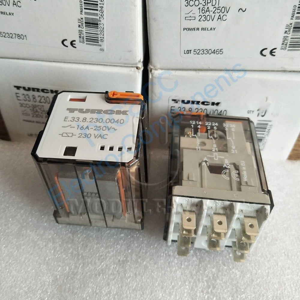 E.33.8.230.0040 Power Relay 16A 250V 230VAC 11 Pins