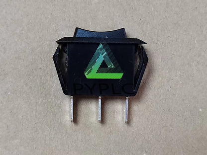 1Pc RLEIL RL1-5 3-Pin 3 Positions Button Rocker Switch 16A 250VAC T125/55~
