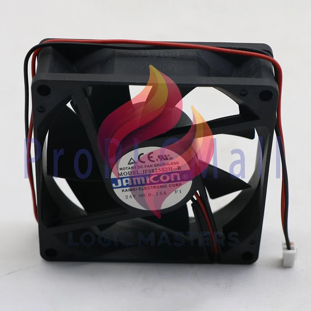 Jamicon JF0825S2H-R Inverter Silent Fan DC 24V 0.15A 80*80*25mm 2wire 1x