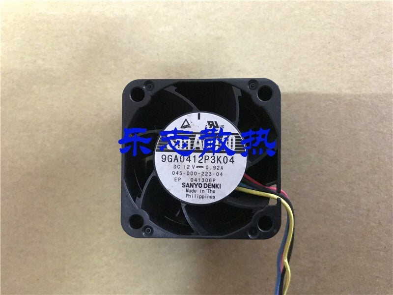 Sanyo SanAce 40 9GA0412P3K04 4028 DC12V 0.92A 4-Wire Inverter Cooling Fan