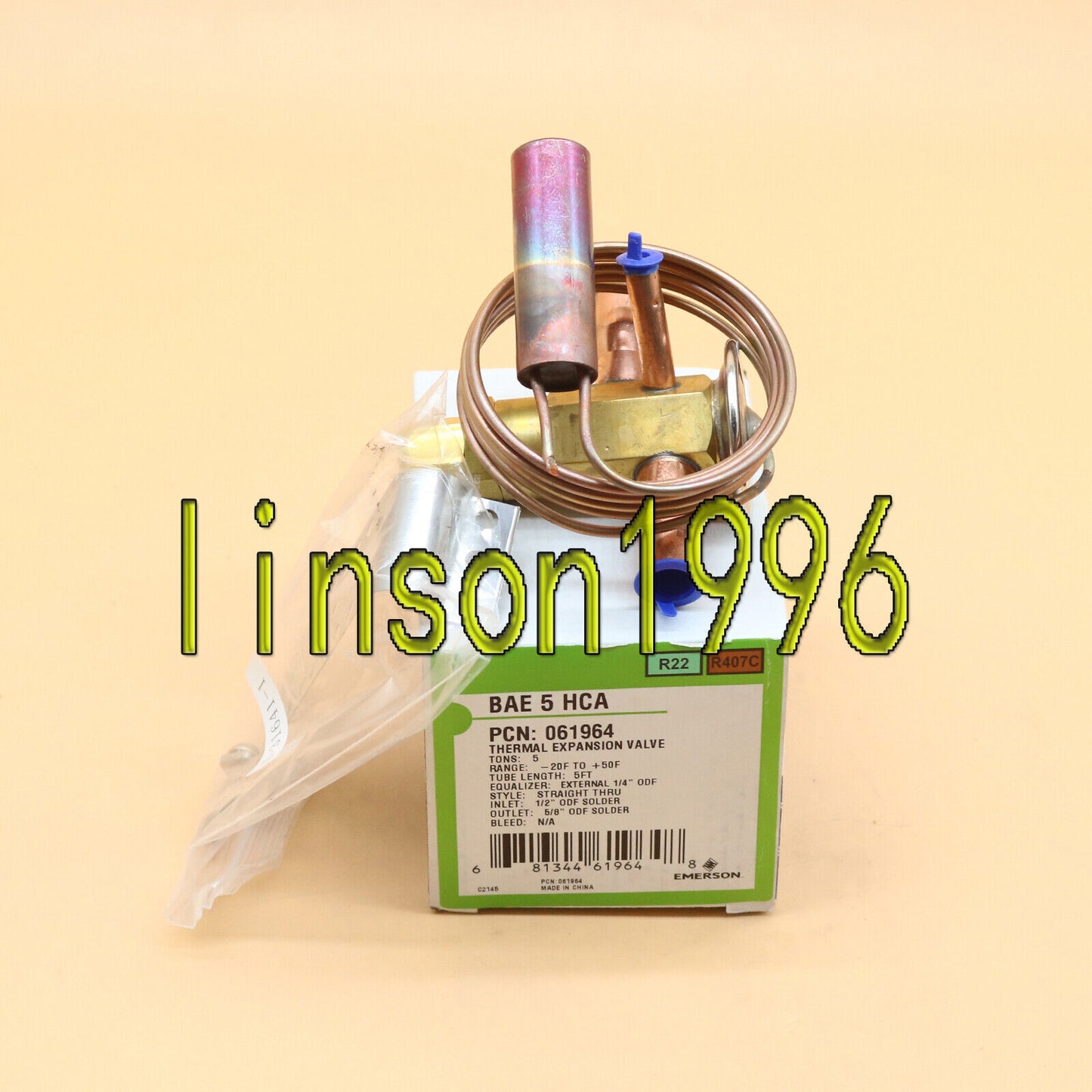 EMERSON BAE 5 HCA thermal expansion valve Fast Delivery - EMERSON