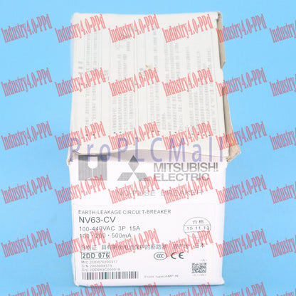 new 1PC IN BOX Mitsubishi Circuit Breaker NV63-CV 3P 15A 100-440V FAST SHIP#XR~