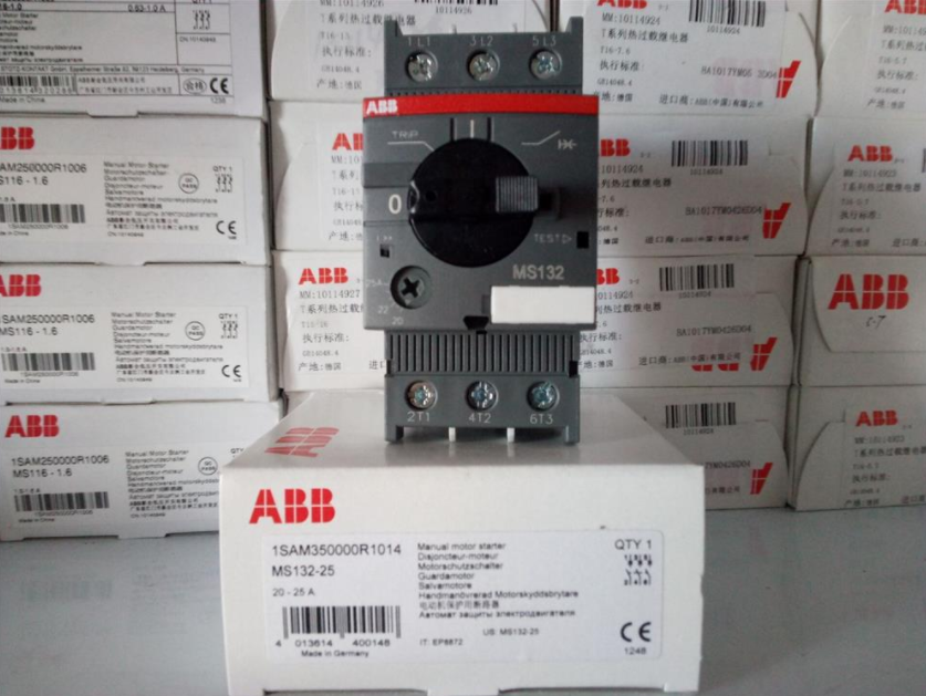 new 1PC ABB MS132-25 20-25A Manual Motor Starter - ABB