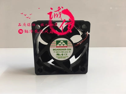 1PCS MGA5024XR-O20 24V 0.15A 2-Wire Inverter Cooling Fan
