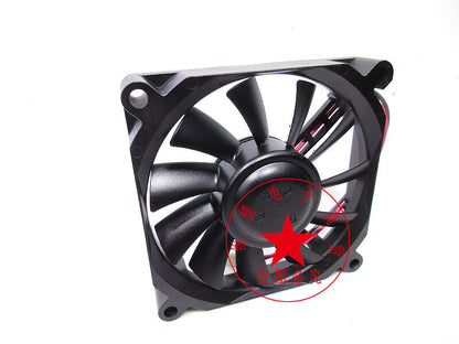 NIDEC D08L-20BS5 01 20V 0.08A 8015 8CM 2-wire cooling fan