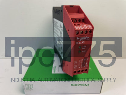 New Schneider XPSAC5121 Safety Relay with Box - SCHNEIDER