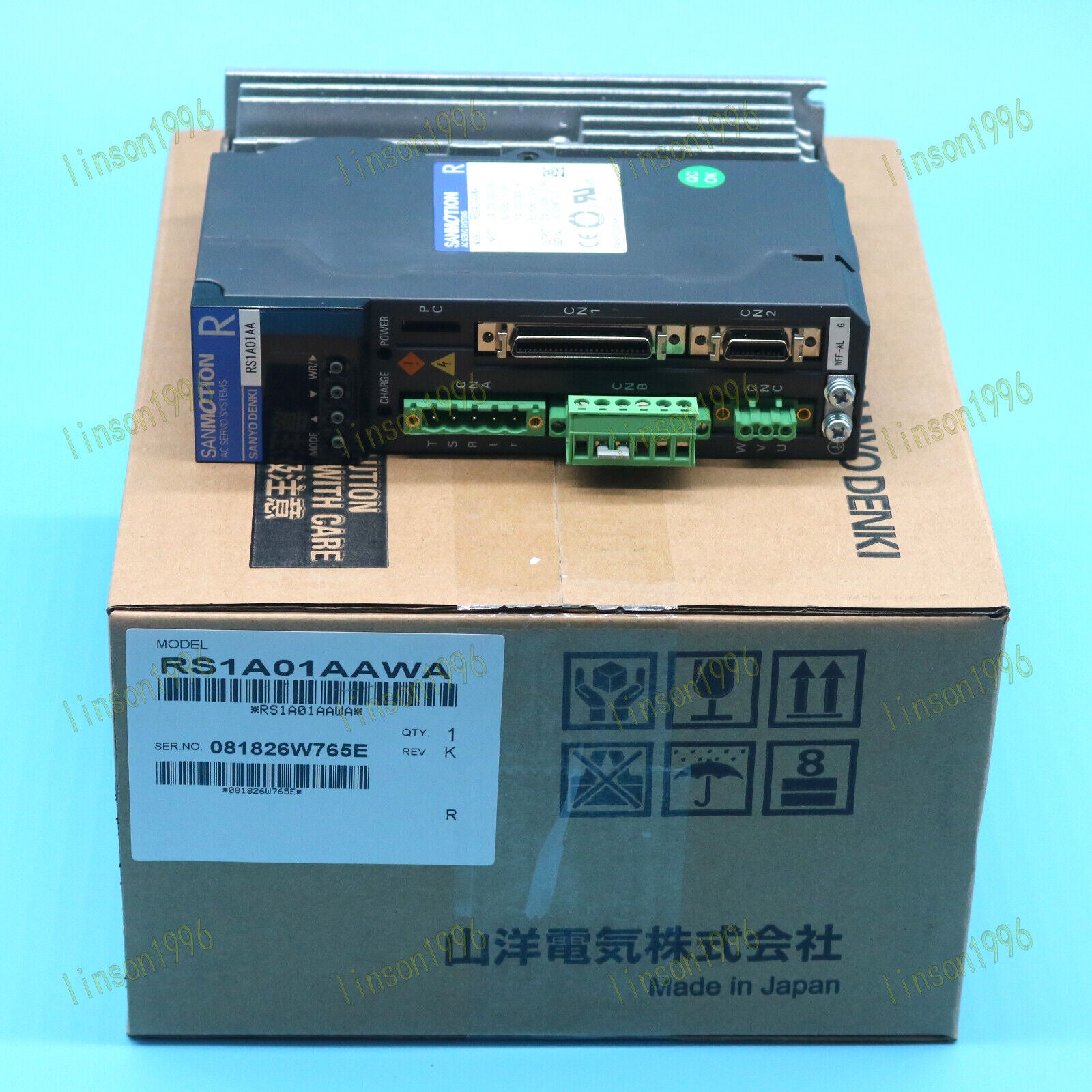 new 1PC  For Sanyo RS1A01AAWA servo driver In box spot stocks Sanyo