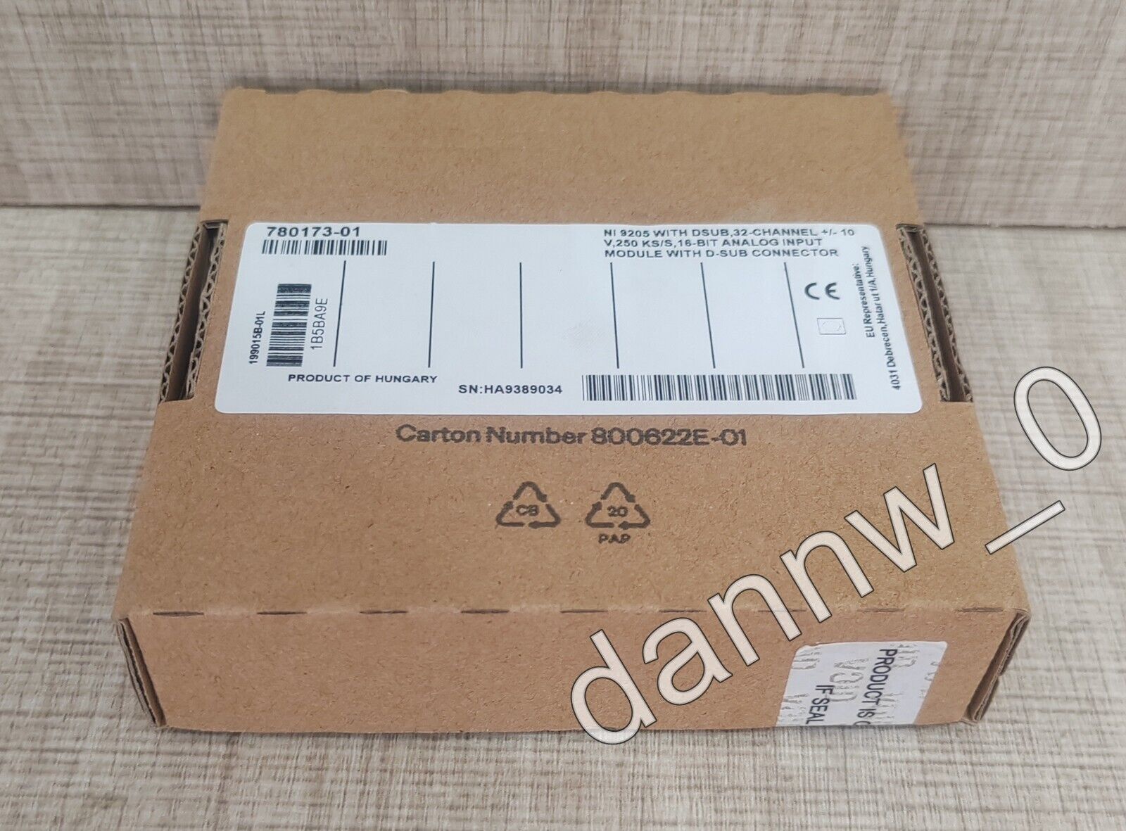 National Instruments NI 9205 C-series voltage input module - NATIONAL INSTRUMENTS