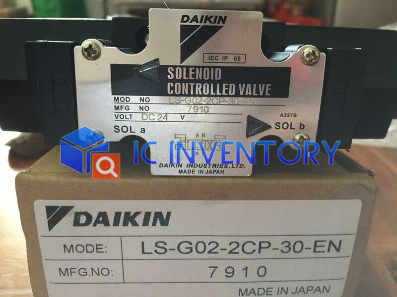new 1PCS DAIKIN Solenoid Valve LS-G02-2CP-30-EN - DAIKIN