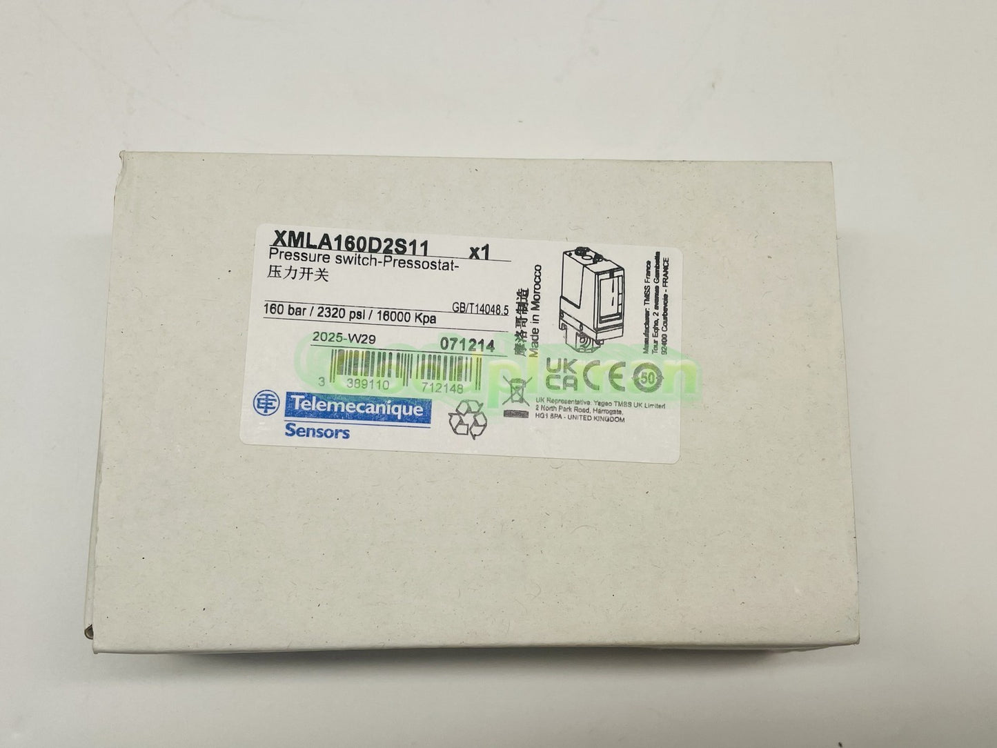 1pcs XMLA160D2S11 Telemecanique Schneider Nautilus Pressure Switch