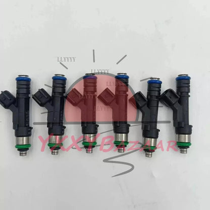6PCS Fuel Injector 0280158119 Fit for Jeep Wrangler Chrysler 3.3L 3.8L Bosch