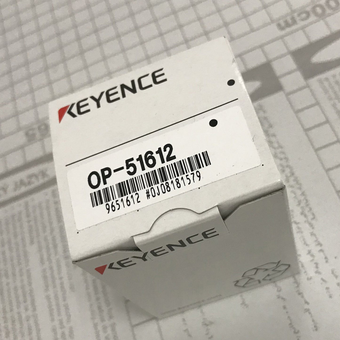 ONE KEYENCE OP-51612 Lens Connecting Assembly Fast - ONE KEYENCE