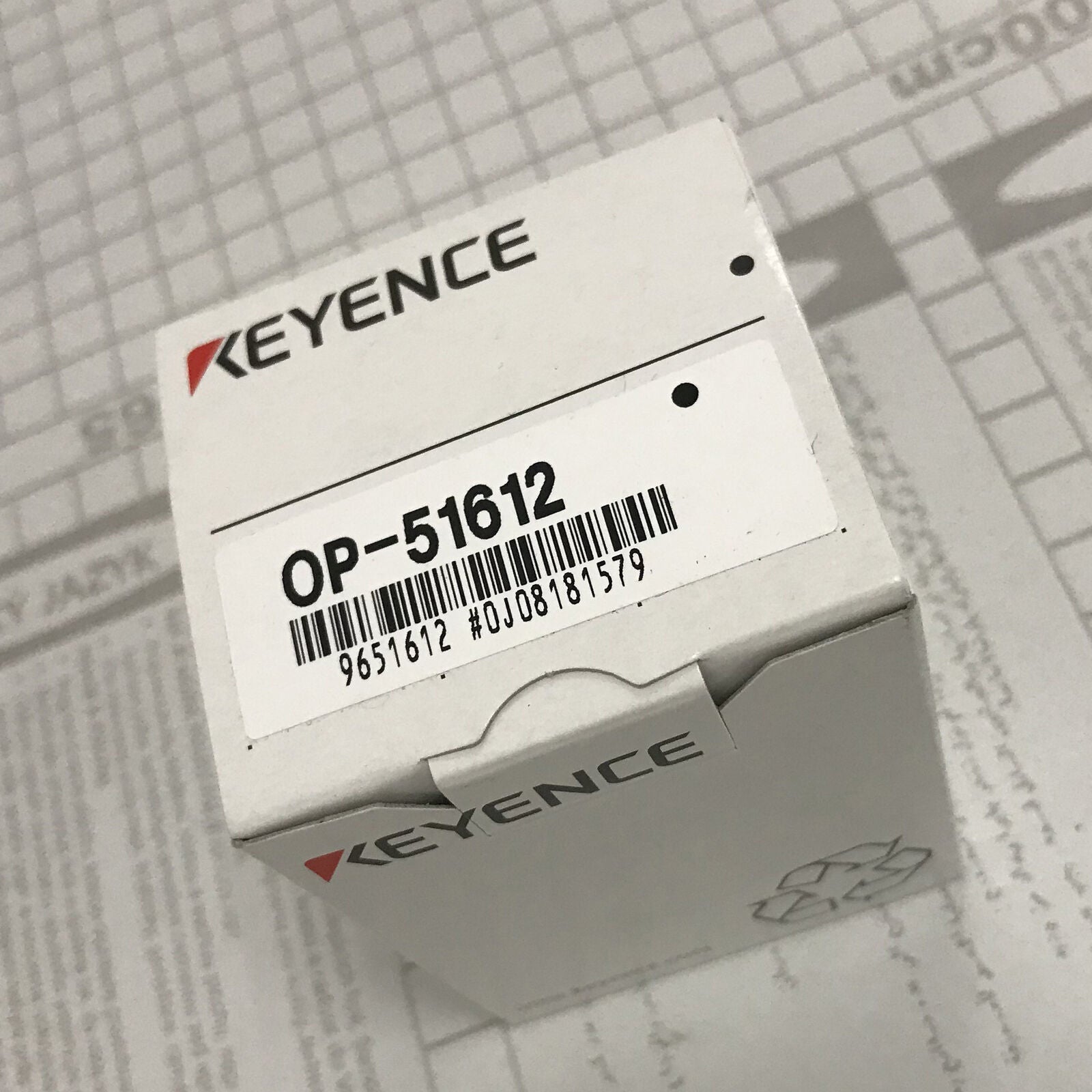 ONE KEYENCE OP-51612 Lens Connecting Assembly Fast - ONE KEYENCE
