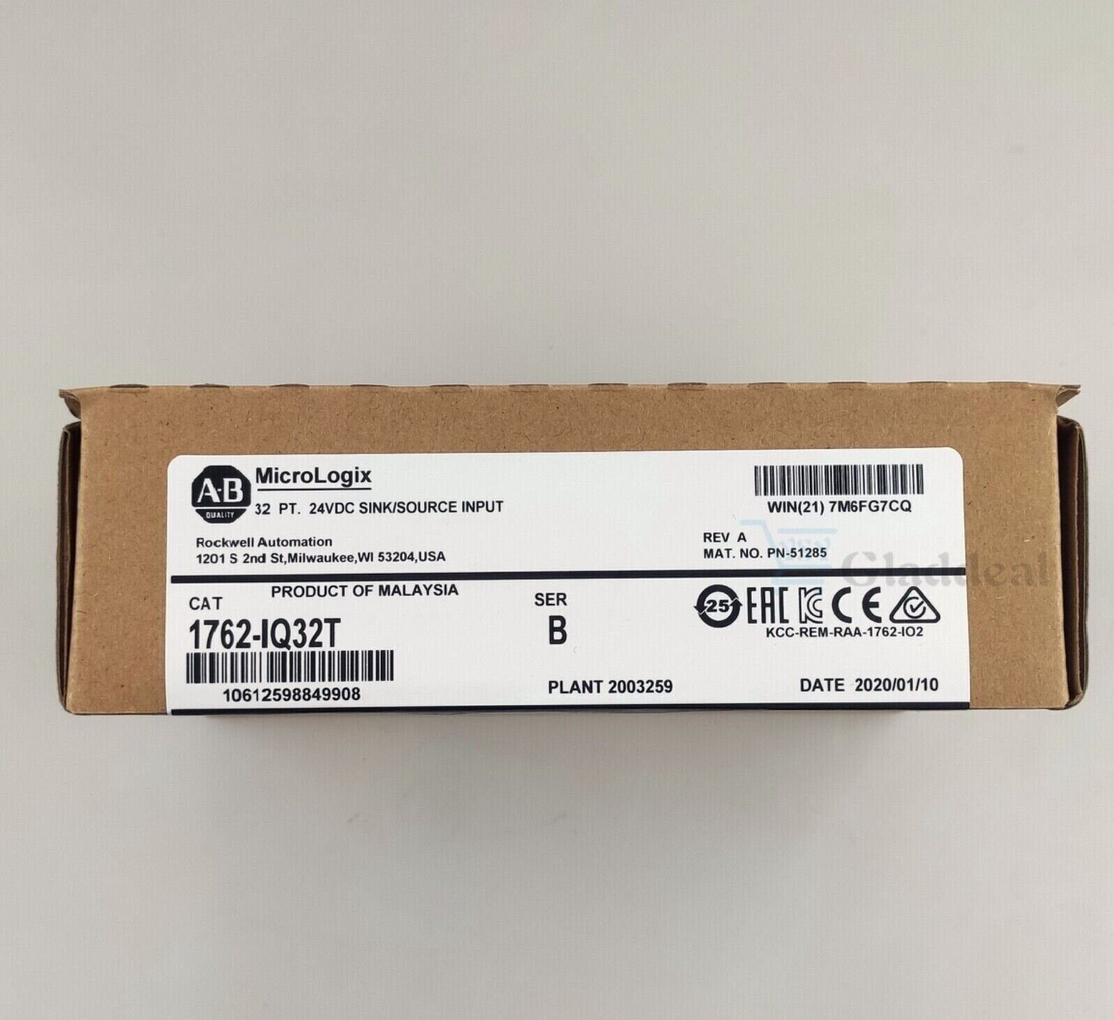 MicroLogix 32 Point Input Module 1762-IQ32T - MICROLOGIX