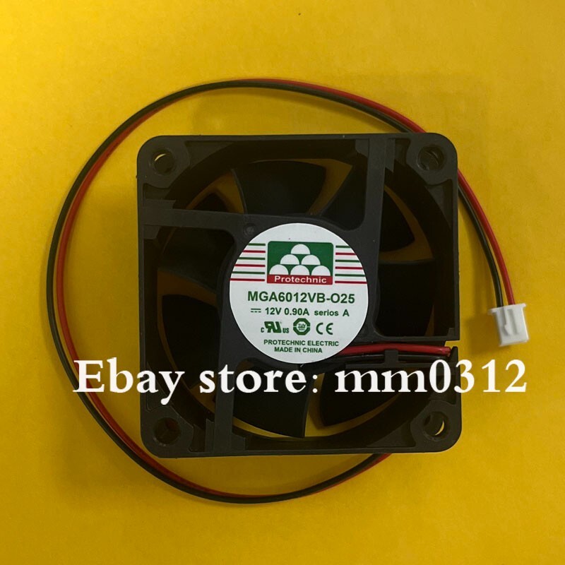 protechnic MGA6012VB-O25 12V 0.90A 6012 6CM inverter cooling fan