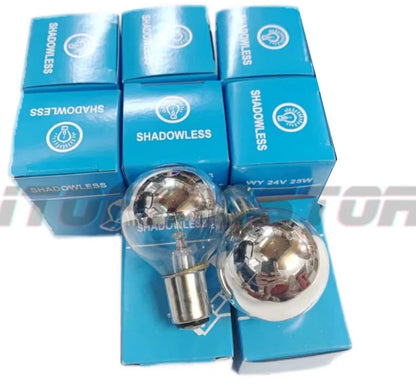 10pcs for 3 Holes Shadowless Lamp WY24V25W BA15D 24V25W 500H Bulb #au