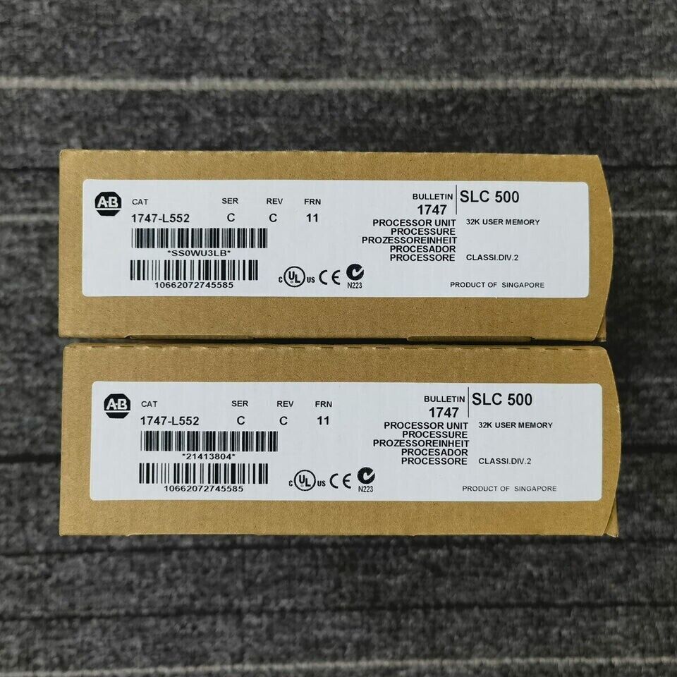 Allen-Bradley SLC500-L552-C CPU Processor Module - ALLEN-BRADLEY