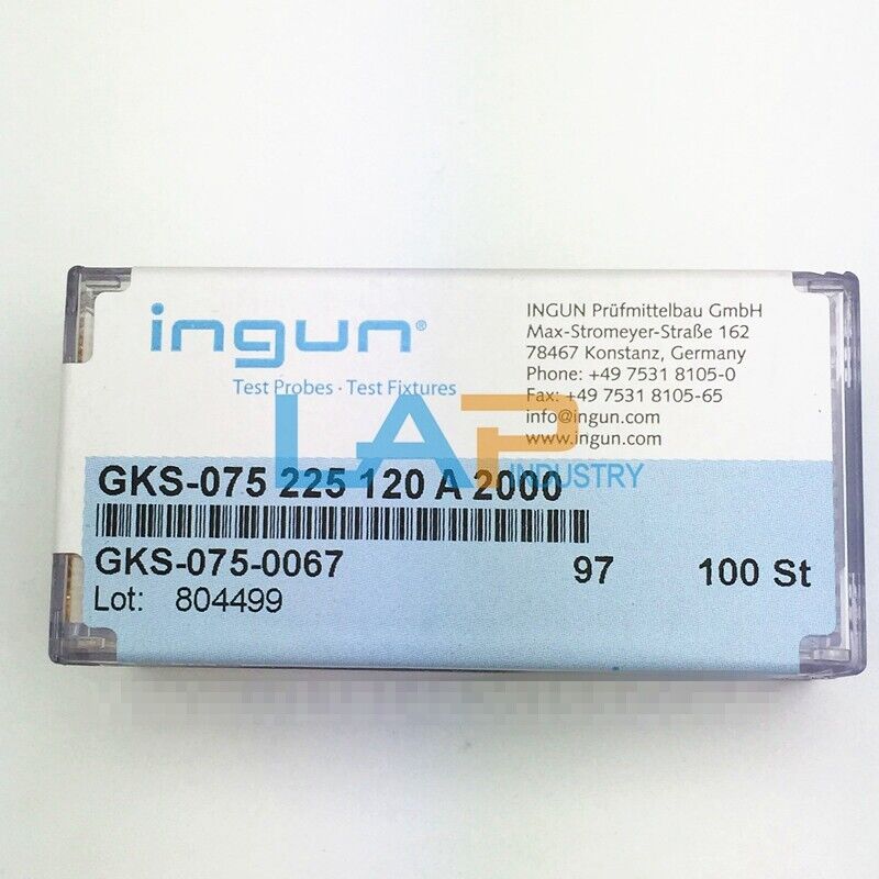 100pcs/box INGUN Probe GKS-075 225 120 A2000 7-claw 1.0 test koeed