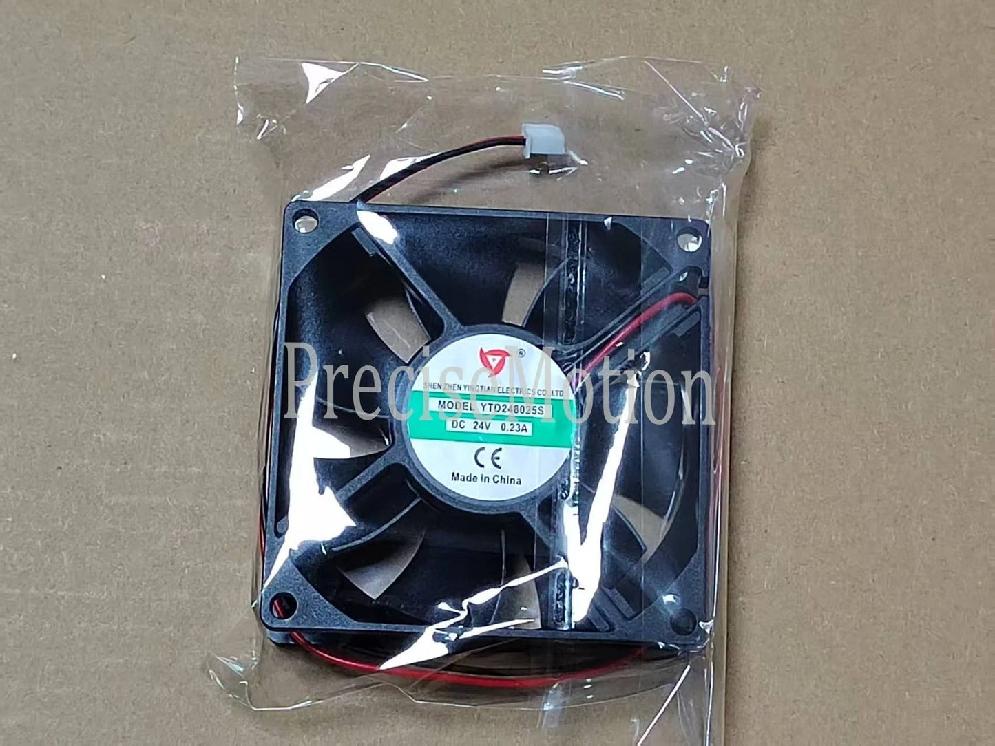 YTD248025S DC24V 0.23A 80 * 25MM inverter cooling fan