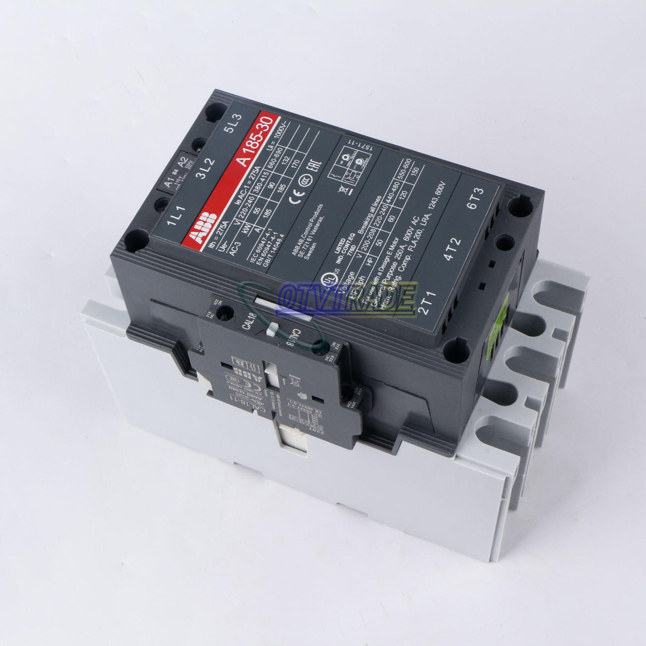 new ONE  ABB Contactor AC Contactor A185-30-11 185A 110V#HL