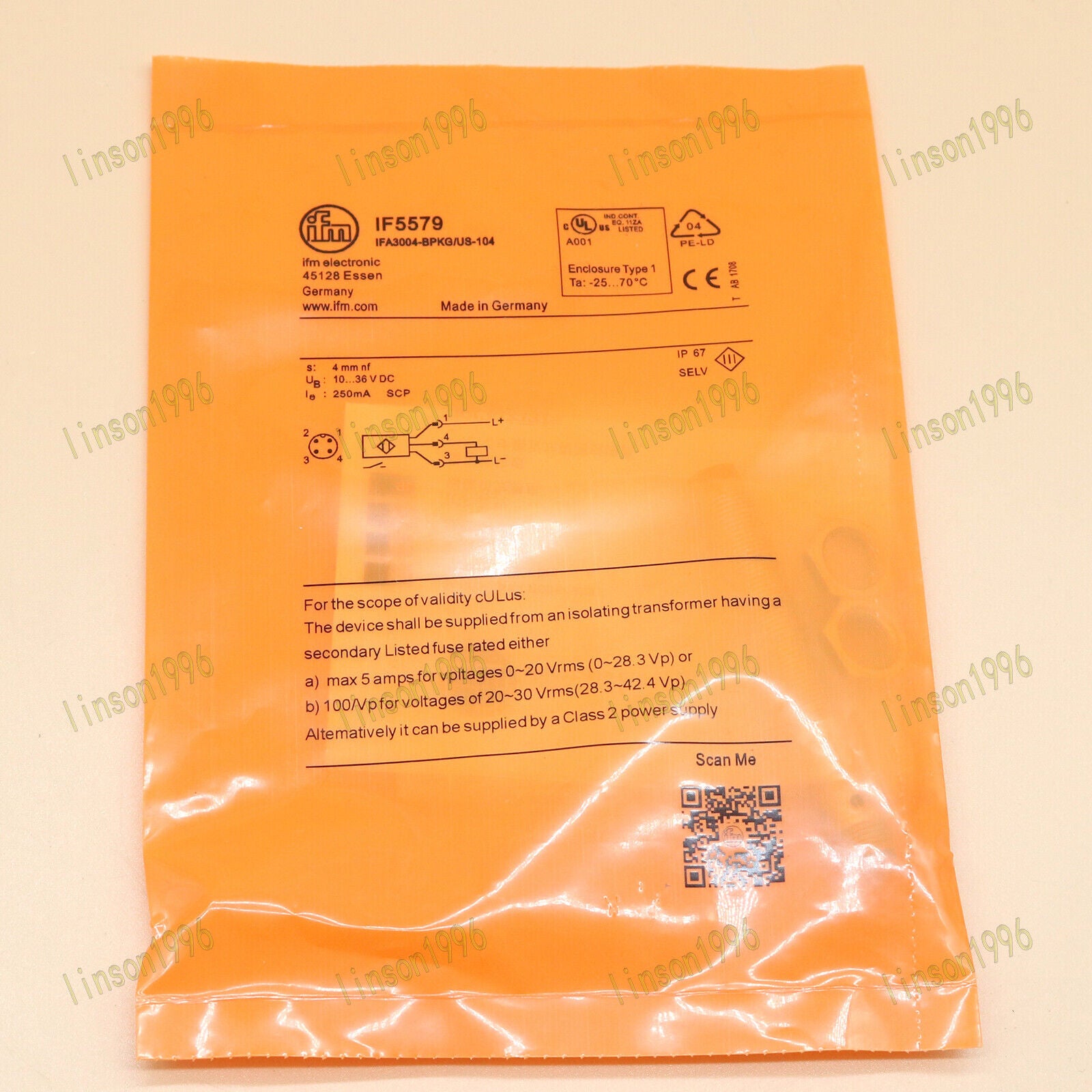 IFM Proximity Switch IF5579 Quality Assured - IFM