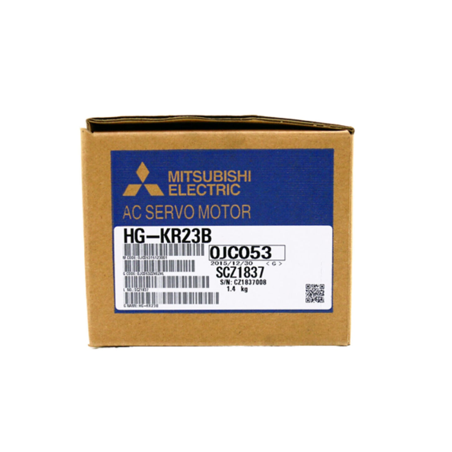 New MITSUBISHI AC Servo Motor HG-KR23B - MITSUBISHI