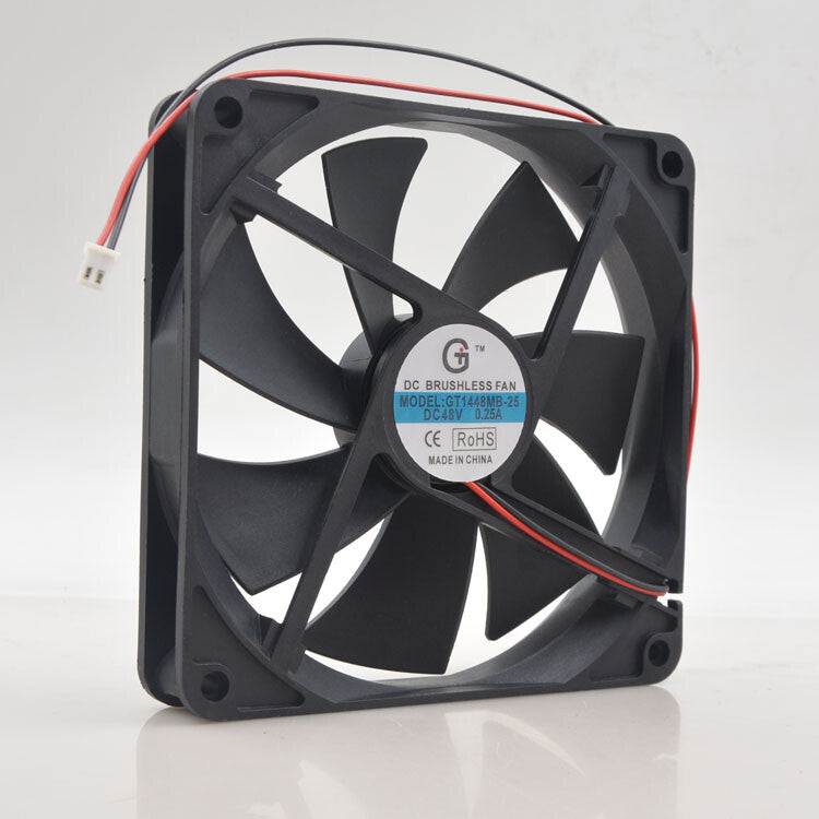 1pcs  GT FAN GT1448MB-25 14cm 48v 0.25A 14025 Silent ventilation fan
